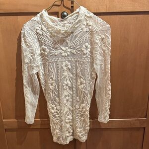 Sundance Cream Lace Blouse